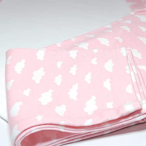 Crwban® - Pink Teddy When I Wake Up I'll Be One Pyjamas - Personalised First 1st Birthday Themed PJ's (UK, Age, 6 Months, 12 Months, Pink Clouds) - Image 2