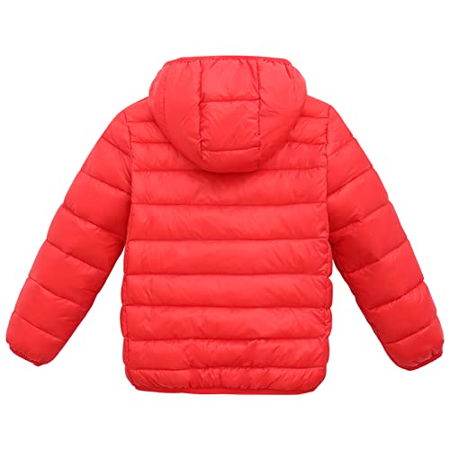 Happy Cherry Baby Boys Girls Hooded Coat Winter Lightweight Down Jacket Packable Cotton Coat2
