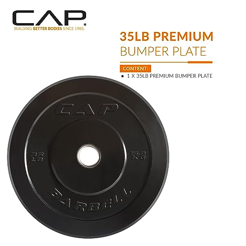 Image of CAP Barbell Rubber Olympic Bumper Plate | Multiple Options /Colors