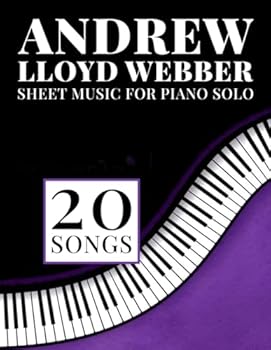 Paperback Andrew Lloyd Webber Sheet Music: 20 Songs for Piano Solo Book