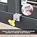 ZFYQ 6 Pack Cerradura de seguridad para ventana corredera ajustable, marco de...