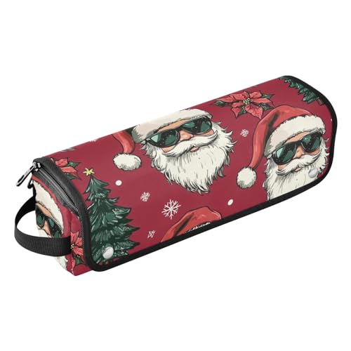 GuoChe Estuche de Viaje Portátil y Tapete Resistente al Calor con Diseño de Santa Claus miniatura 1