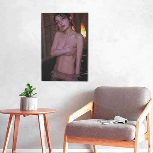 後藤真希 (13) ポスター 装飾画 キャンバス 壁アート 印刷 リビングルーム 寝室 アートパネル Painting 16x24inch (40x60cm)