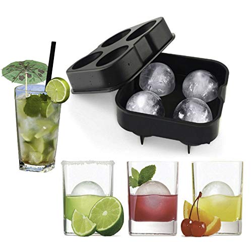 Molde para cubos de hielo esféricos de silicona KAIDEE 2 pcs miniatura 5