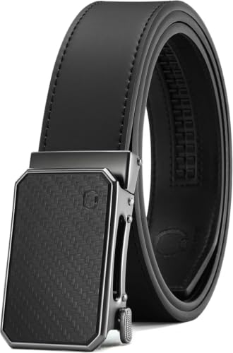 Image of CHAOREN 40mm Ratchet Belt Buckle Only for 1 3 /8 Slide Belt Strap, Automatic Click Buckle Adjustable