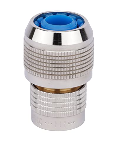 Boutt 2171550 RA19N Automatic Plumbing Fitting 6 Ball Valve Joints Pipe Diameter 19, Silver