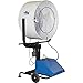 SCHAEFER VF36 VersaFog Mobile Oscillating Misting Fan, Blade Material: Aluminum, 1/2 hp, 36"