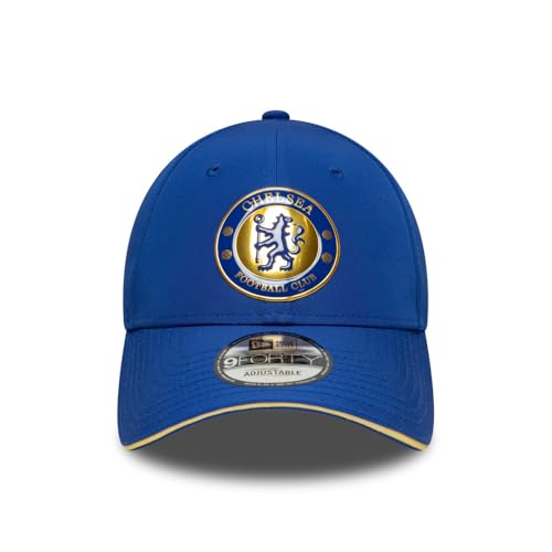 New Era Chelsea 9FORTY Retro Adjustable Hat Blue miniatura 2