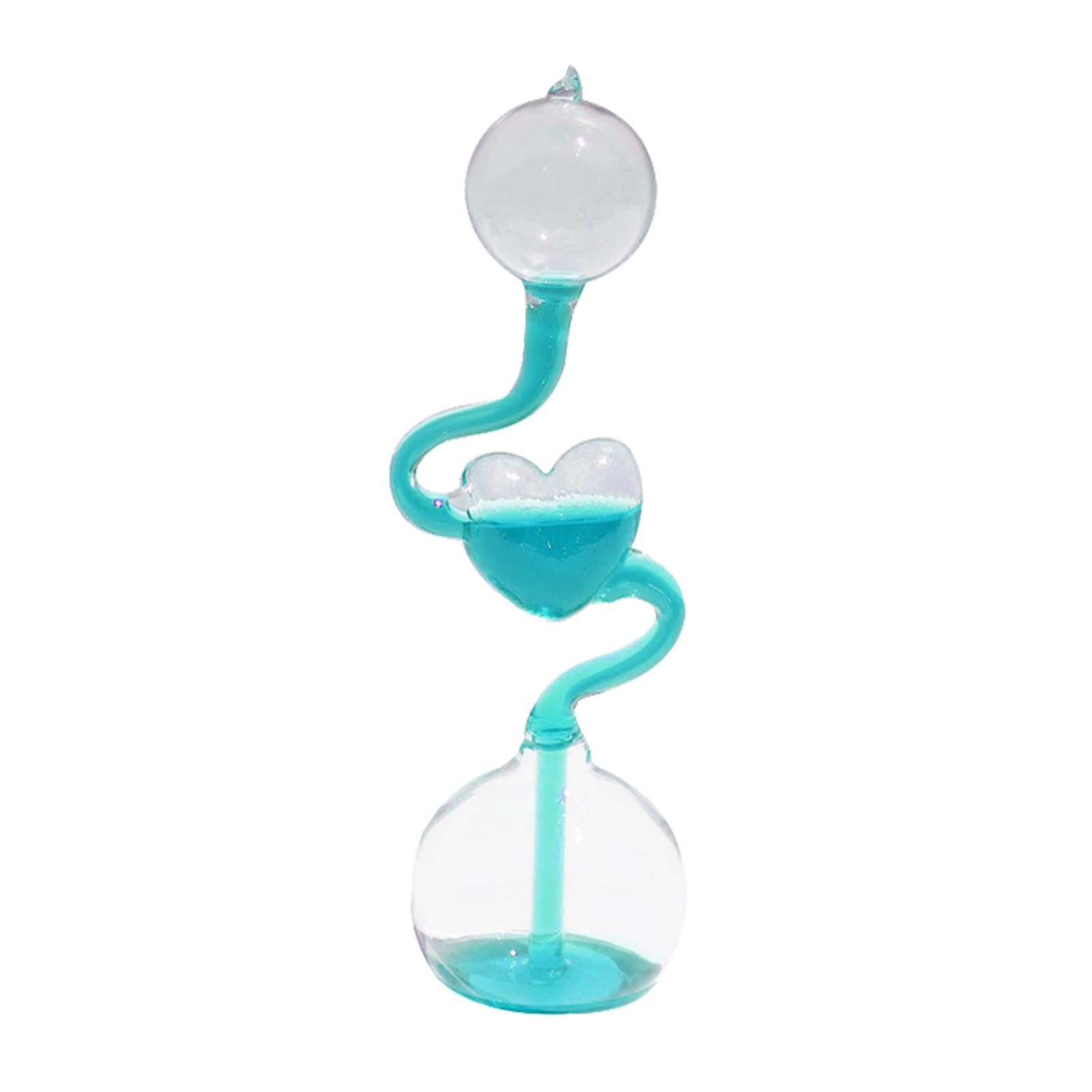 Colorful Thinking Hand Boiler - Glass Science Experiment Energy Transfer Toy, Liquid Thermometer Boiler, Interactive Educational Fun | Desktop Ornament And Novelty Gift For Kids Families Friends