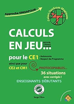 Paperback CALCULS EN JEU Pour le CE1 (French Edition) [French] Book