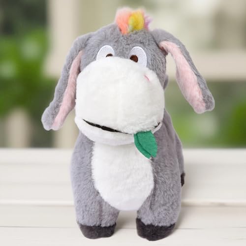 Image of Babique Donkey Stuffed Plush Animal | Teddy Bear Soft Toy |Ideal for Birthdays & Special Occasions Girls /Boys, Baby Kids -Gray