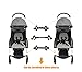 Universal Baby Stroller Pushchair Connectors Adjustable Stroller Connectors for Twins