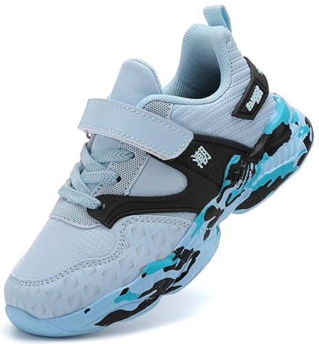 Child Boys Girls Shoes Antiskid Tennis Athletic Sneakers Lightweight Outdoor Casual Kids Shoes Walking Running Shoes (Little Kid/Big Kid)