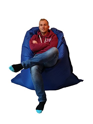 HH Home Hut Giant BeanBag Outdoor Garden Extra Large Chair Indoor Living Room Bean Bags Water Resistant Massive Floor Cushion Lounger XXL (Blue) HH Home Hut Giant BeanBag Outdoor Garden Extra Large Chair Indoor Living Room Bean Bags Water Resistant Massive Floor Cushion Lounger XXL (Blue)