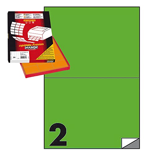 Étiquettes autocollantes C/509 vert Markin pour identifier vos colis