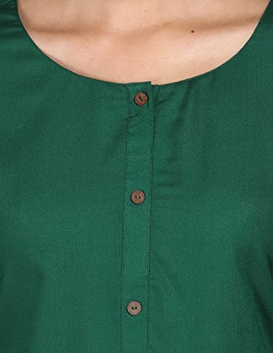 Image of Women's Cotton Regular Kurtas