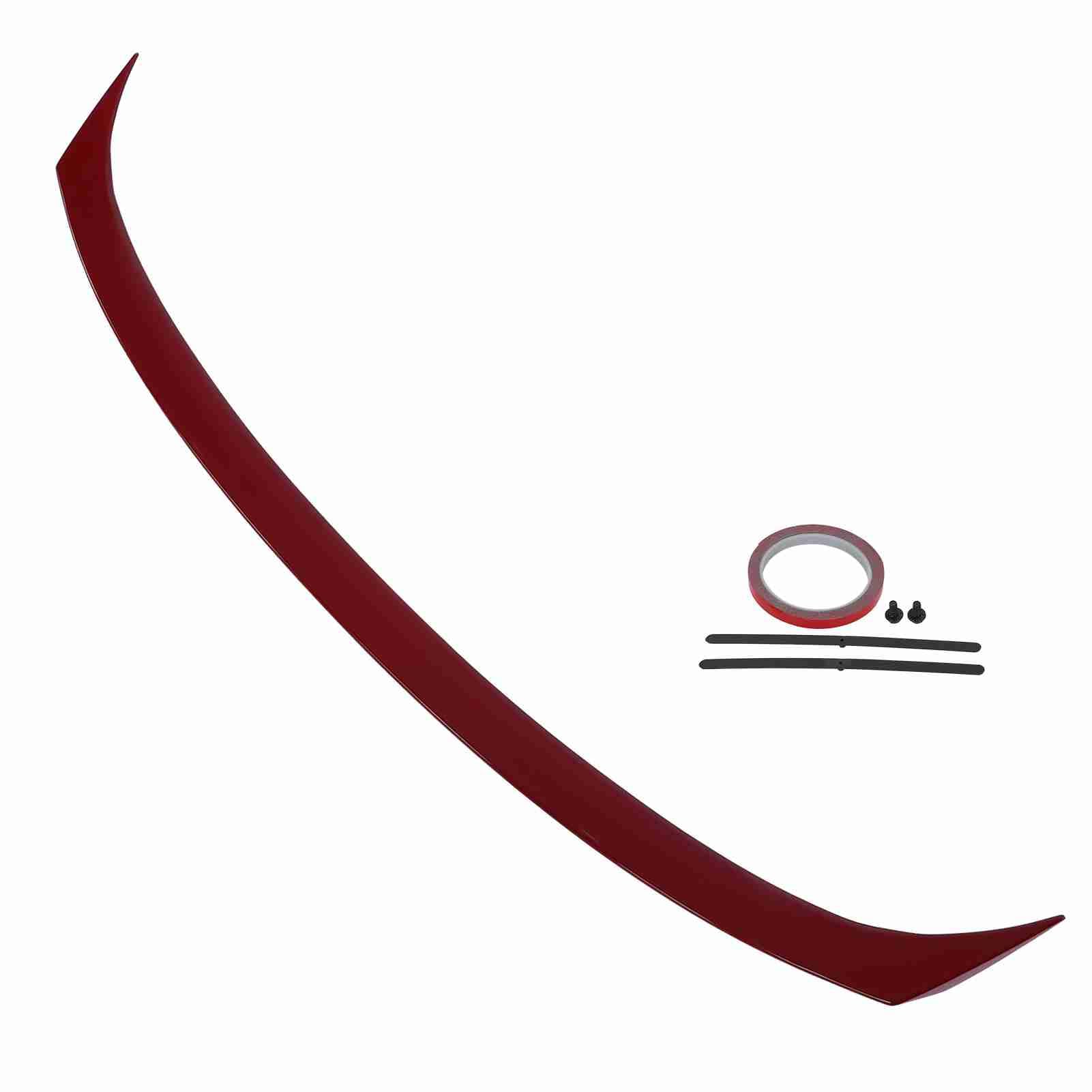 Lo Spoiler per il Bagagliaio Posteriore Alla Moda Sedan 2018-2020 Migliora la stabilità per gli Appassionati di Auto (rosso san marino)