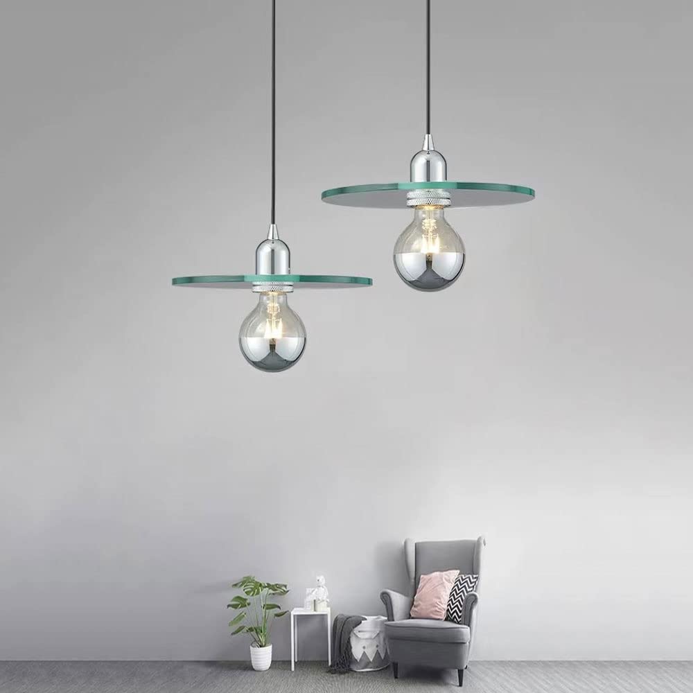 Żyrandole lampa sufitowa kreatywność klosz lampy sufitowa lampa wisząca przezroczyste szkło lampa wisząca Premium Retro Loft kawowy żyrandol