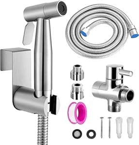 Hausharbor 2264 Edelstahl Bidet Handbrause Set