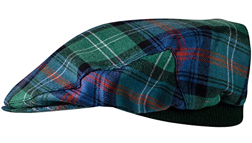 Casquette plate motif tartan Sutherland pour vos balades en plein air et sorties urbaines