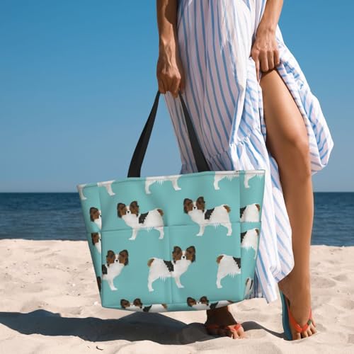Sac de plage Papillon : ne manquez plus de place dans votre cabas - 2