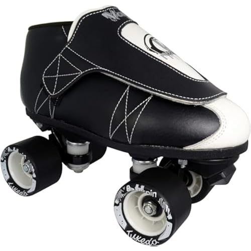 VNLA Junior Tuxedo Jam Skates - Indoor Roller Skates for Tricks
