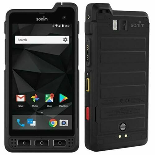 SonimXP8 XP8800 Verizon Unlocked (GSM + CDMA) 4G LTE Rugged Android Smartphone Dual SIM Push to Talk Like New Condition, Black