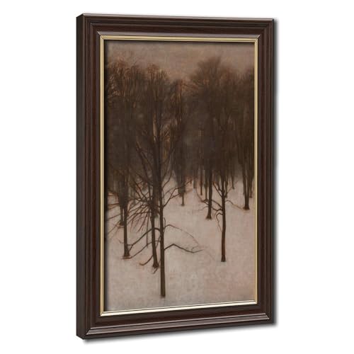 Toile Vilhelm Hammershoi Park in Winter pour décorer un bureau moderne