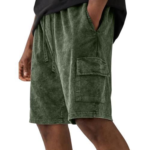 Short de sport avec plusieurs pockets cargo respirant running