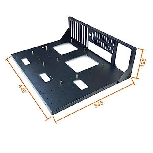 Chasis Abierto para Computadora Dual-Way Server Soporte para Placa Madre E-ATX/ATX Abierto Refrigeración Negro modelo 500386654A2 miniatura 6
