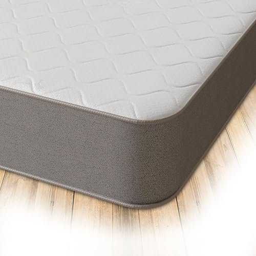 Starlight Beds Cooltouch Grey, Essentials Foam Free Mattress. Maximum Value, Plush Feel, 18cm Deep, Sprung 4ft Small Double Mattress, 4ft x 6ft3 (120cm x 190cm)