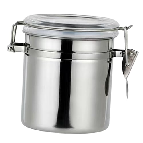 Zanthicia Airtight Coffee Canister Storage Container for Coffee Beans with Silicone Rings Prevents Leaks and Maintains Freshness