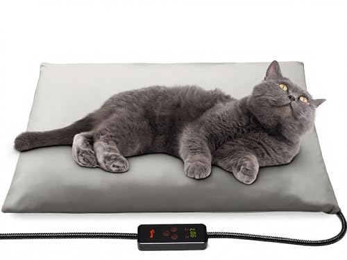 Toozey Small Pet Heating Pad, 6 Adjustable Temperature Dog Cat