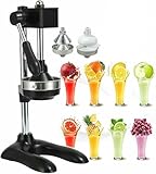 Extraction efficace du jus : doté d'une plaque de pressage de grand diamètre qui répartit uniformément la pression, ce presse-agrumes offre un rendement impressionnant de 99,7 %. Avec une seule pression, profitez d'un jus frais instantané, ce qui le rend accessible et facile pour les utilisateurs de tous âges.