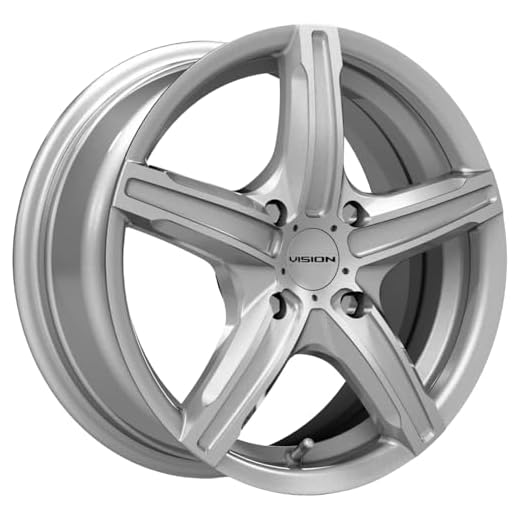 Vision 469 Boost 15x6.5 4x100 +38mm Silver Wheel Rim 15" Inch