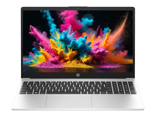 HP 15 (2026), AMD Ryzen 3 Quad Core 7335U - (16 GB DDR5/512 GB SSD/AMD Radeon 660M Graphics/Windows 11 Home) Thin and Light Business Laptop/15.6" Display/Turbo Silver/Copilot Key/1.5kg/MS Office 2024