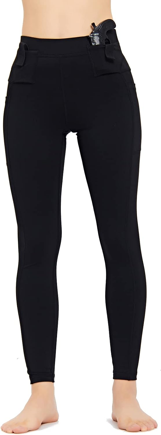 Graystone Cell Phone Pocket Concealed Carry Women’s Concealment Compression Leggings