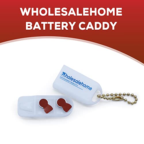 Wholesalehome Hearing aid Batteries Size 312, 120 Extra Advanced Mercury-Free Batteries with Battery Caddy by Wholesalehome - Image 3