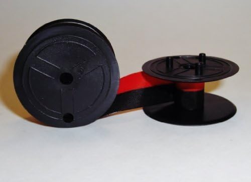 Sharp Electronic Calculator Ribbon Twin Spool Black & Red Ribbon - Fits all Twin Spool Models