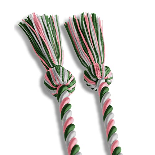 Image of Endea Graduation Single Honor Cord Three-Color (Kelly Green /Pink /White)