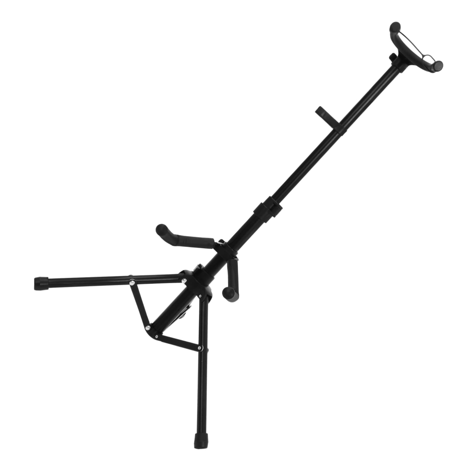 NULYLU Portable Violin Tripod Clamp Gravity Self-locking Violin Holder Foldable Violin Stands for Music Stand