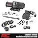 Rough Country 4,500 LB UTV/ATV Winch - ProSeries 1.4HP Electric Winch with 50 Ft Synthetic Rope, Remote, Waterproof 12V Off-Road Recovery System