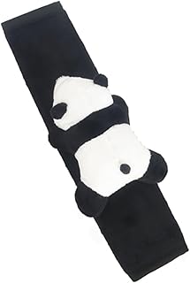 CIYODO Cinto De Segurança Panda Capas De Cinto De Segurança Para Adultos Almofadas De Ombro Para Cinto De Segurança Protetor De Cinto De Segurança Almofada De Cinto De Segurança Capa De