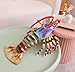 GracesDawn Plush Lobster Stuffed Animals, Australian Lobster Doll, Pillow, Plush Toys, Healing Animal Image That Fills People with Courage and Appetite (23.6 inch Long Blue)