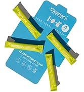 Cleanery Foaming Hand Soap Powder Refills - 4 Pack - Lemongrass &amp; Lime - 0.44 oz of Powder - Make...