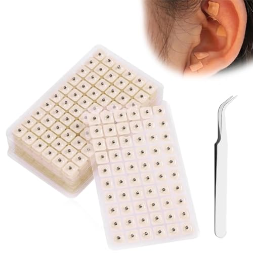 1200 Stück Einweg-Ohrsamen,Transparente Ohrakupunkturpunkt-Pflaster,Ohrmassage Aufkleber,Ear Seeds Akupunkturpflaster Für Ohrakupunkturpunkt-Massage Mit 1 Pinzette 1200 Stück Einweg-Ohrsamen,Transparente Ohrakupunkturpunkt-Pflaster,Ohrmassage Aufkleber,Ear Seeds Akupunkturpflaster Für Ohrakupunkturpunkt-Massage Mit 1 Pinzette