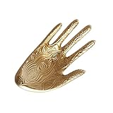 Cabilock Mehrzweck Schmuckständer Handform Armbandhalter Ringhalter Desktop Organizer für Schmuckgeschäft und Zuhause Langlebiger Schmuckpräsentationsständer in Gold