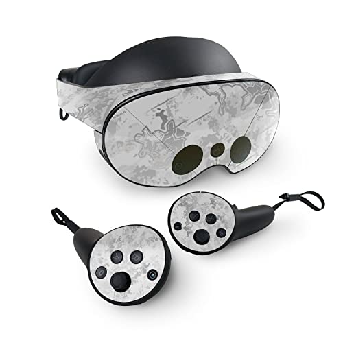 MightySkins Skin Compatible with Meta Quest Pro - Viper Snow | Protective, Durable, and Unique Vinyl Decal wrap Cover | Easy to Apply, Remove, and Change Styles | Made in The USA