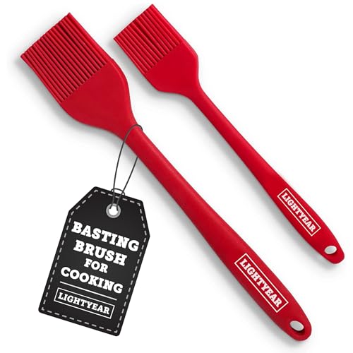 Lightyear Silicone Basting Brush for Cooking &ndash; Pastry Brush Set
