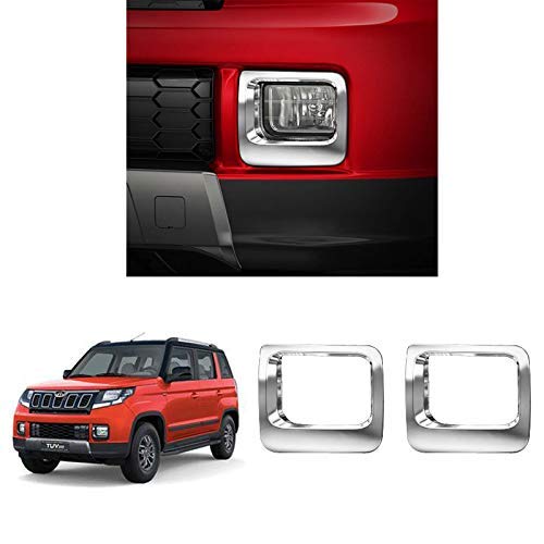 Auto Blinq Chrome Fog Lamp Cover for TUV 300,Set of 2pcs.